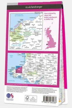 Landranger Map 145 Cardigan and Mynydd Preseli