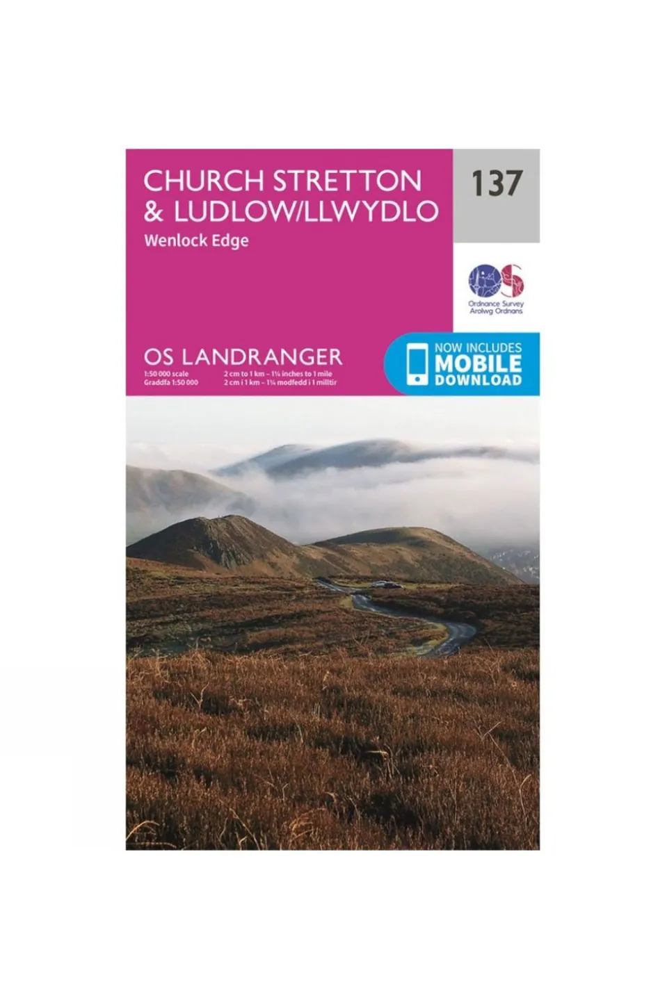 Landranger Map 137 Church Stretton and Ludlow