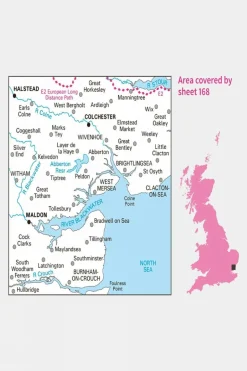 Landranger Map 168 Colchester