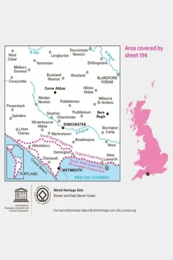 Landranger Map 194 Dorchester and Weymouth