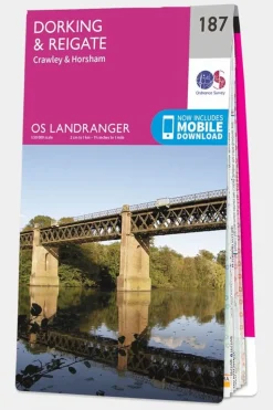 Landranger Map 187 Dorking and Reigate