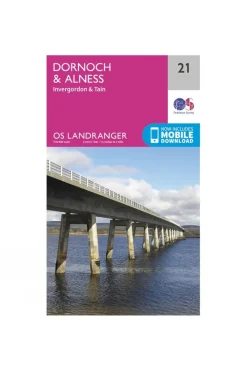 Landranger Map 21 Dornoch and Alness