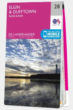 Landranger Map 28 Elgin and Dufftown