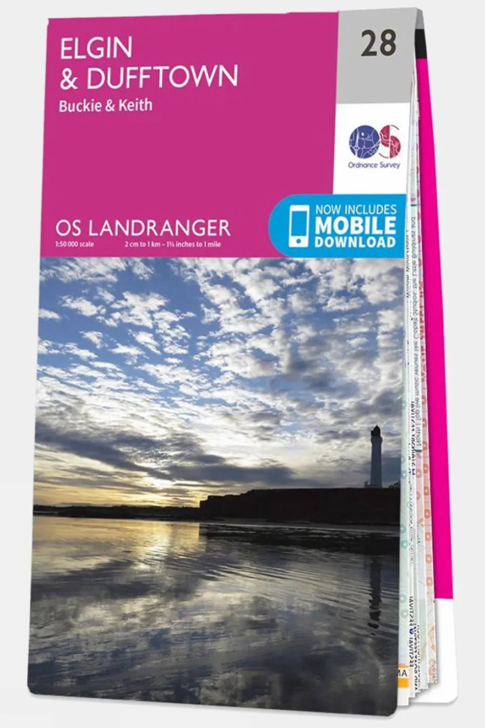 Landranger Map 28 Elgin and Dufftown