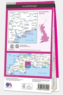 Landranger Map 192 Exeter and Sidmouth