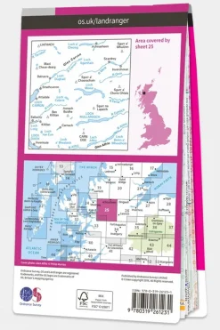 Landranger Map 25 Glen Carron and Glen Affric
