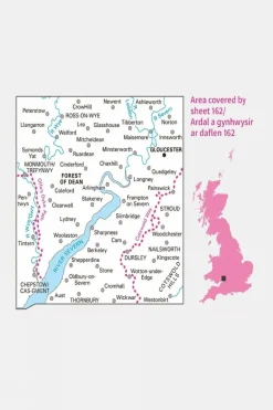 Landranger Map 162 Gloucester and Forest of Dean