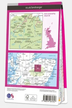 Landranger Map 36 Grantown and Aviemore