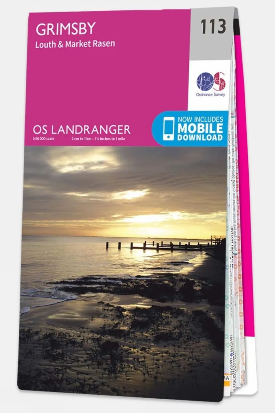 Landranger Map 113 Grimsby