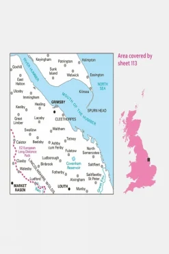 Landranger Map 113 Grimsby