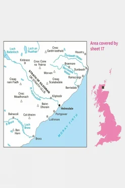 Landranger Map 17 Helmsdale and Strath of Kildonan