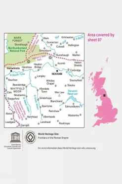 Landranger Map 87 Hexham and Haltwhistle