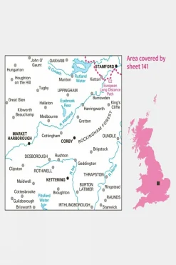 Landranger Map 141 Kettering and Corby