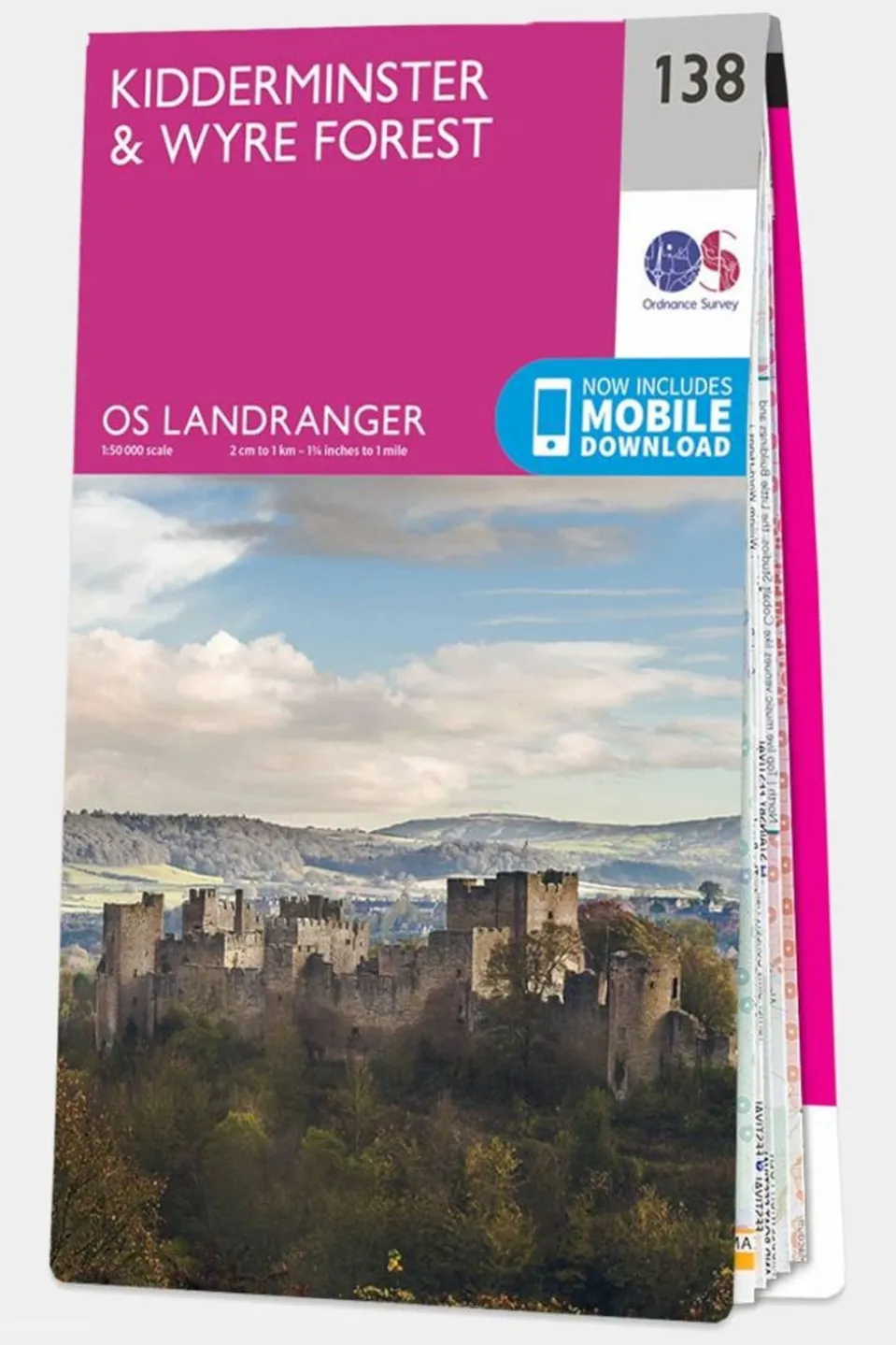 Landranger Map 138 Kidderminster and Wyre Forest