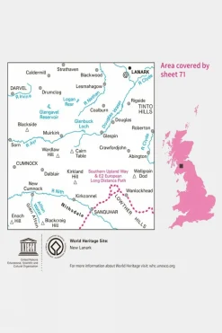 Landranger Map 71 Lanark and Upper Nithsdale
