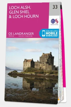 Landranger Map 33 Loch Alsh, Glen Shiel and Loch Hourn