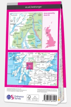 Landranger Map 56 Loch Lomond and Inveraray
