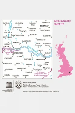 Landranger Map 177 London East