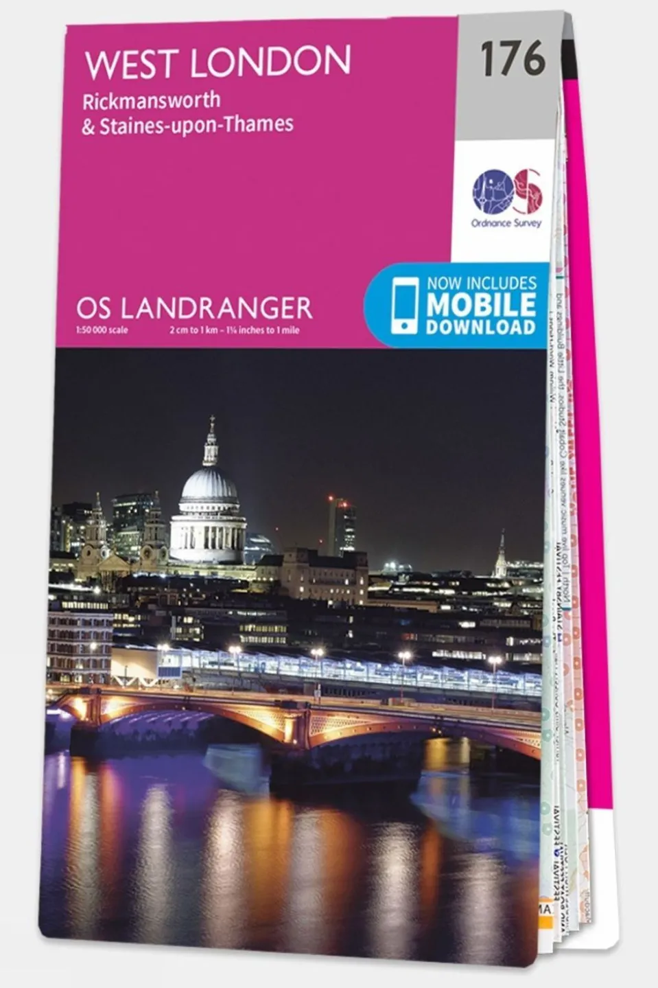 Landranger Map 176 London West