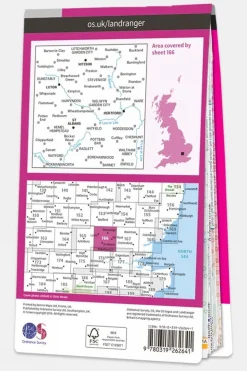 Landranger Map 166 Luton and Hertford