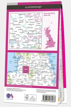 Landranger Map 109 Manchester