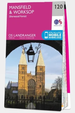 Landranger Map 120 Mansfield and Worksop