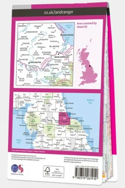 Landranger Map 93 Middlesbrough