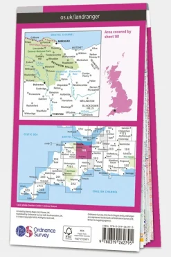 Landranger Map 181 Minehead And Brendon Hills