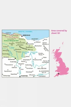 Landranger Map 181 Minehead And Brendon Hills