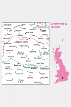 Landranger Map 174 Newbury and Wantage