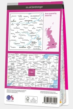 Landranger Map 152 Northampton and Milton Keynes