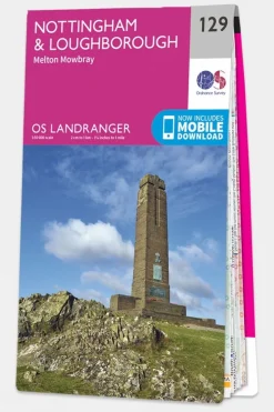 Landranger Map 129 Nottingham and Loughborough