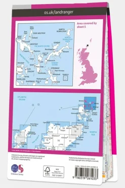 Landranger Map 05 Orkney - Northern Isles