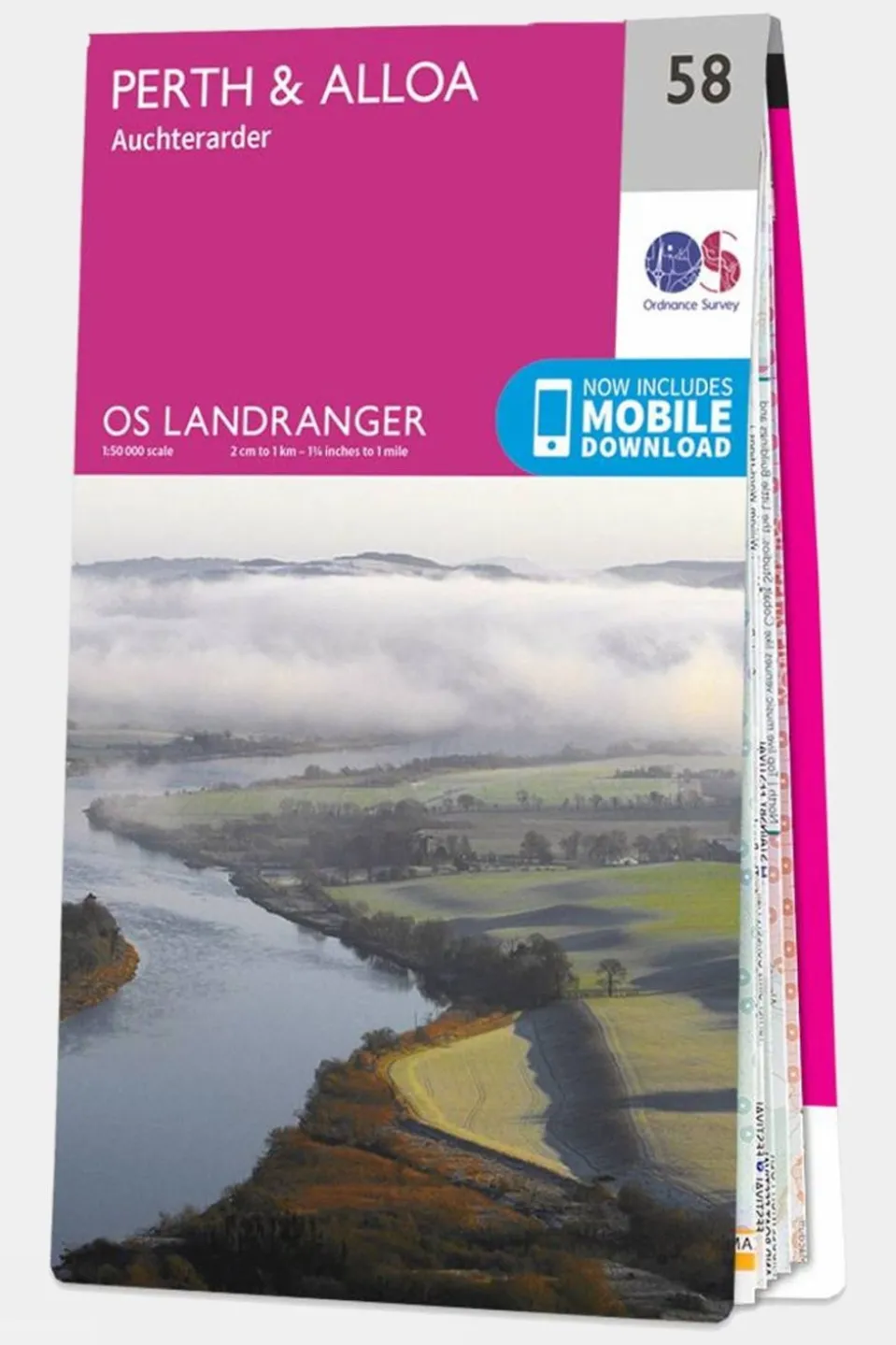 Landranger Map 58 Perth and Alloa