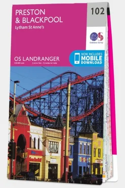 Landranger Map 102 Preston and Blackpool