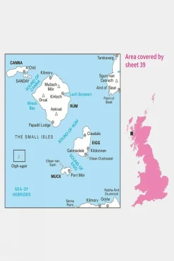 Landranger Map 39 Rum, Eigg, Muck and Canna