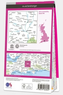 Landranger Map 184 Salisbury and The Plain