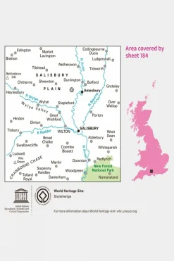 Landranger Map 184 Salisbury and The Plain