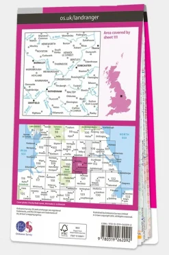 Landranger Map 111 Sheffield and Doncaster