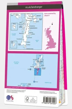 Landranger Map 04 Shetland - South Mainland