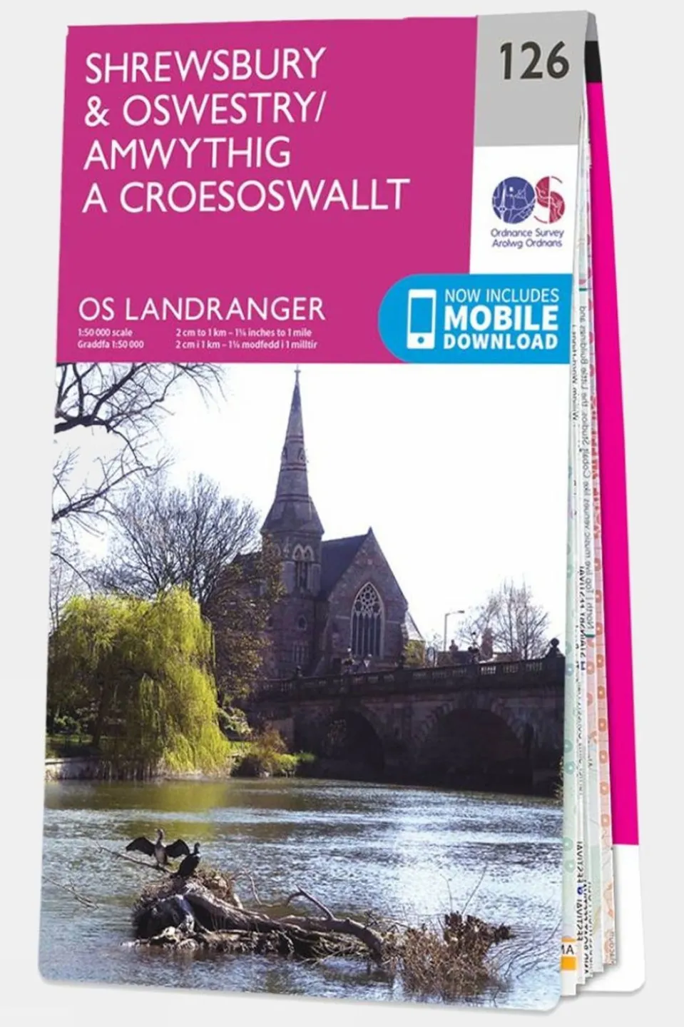 Landranger Map 126 Shrewsbury and Oswestry