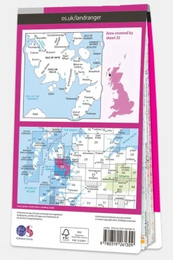 Landranger Map 32 South Skye and Cuillin Hills