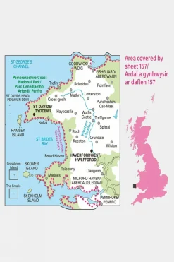 Landranger Map 157 St David's and Haverfordwest