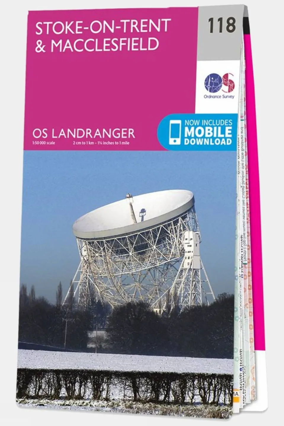 Landranger Map 118 Stoke-on-Trent and Macclesfield