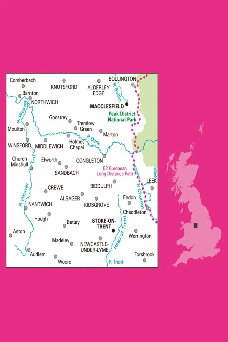 Landranger Map 118 Stoke-on-Trent and Macclesfield