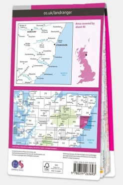 Landranger Map 45 Stonehaven and Banchory
