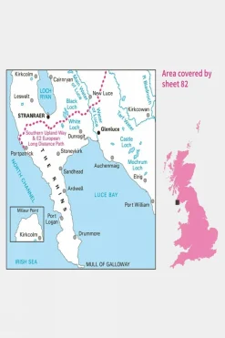 Landranger Map 82 Stranraer and Glenluce