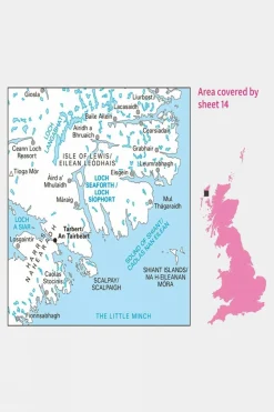 Landranger Map 14 Tarbert and Loch Seaforth