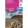 Landranger Map 193 Taunton and Lyme Regis