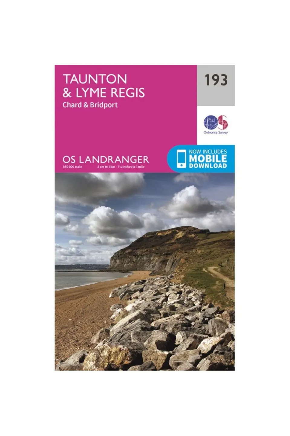 Landranger Map 193 Taunton and Lyme Regis